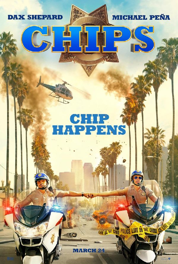 CHiPs showtimes