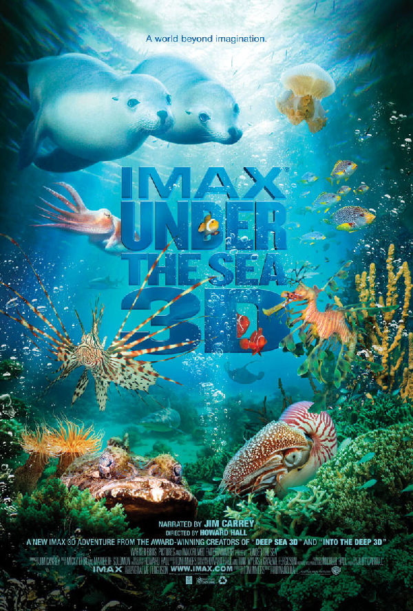 Under the Sea 3D showtimes
