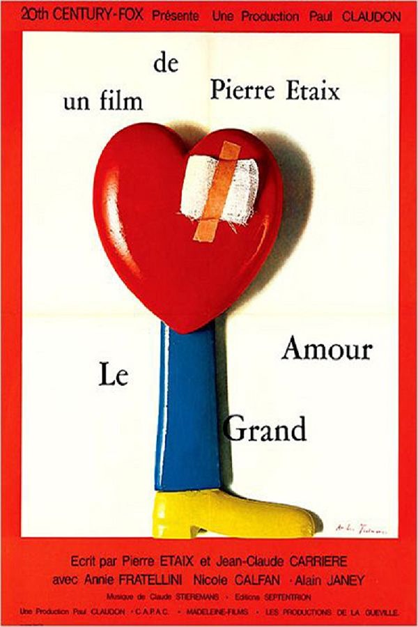 'The Great Love (Le grand amour)' movie poster