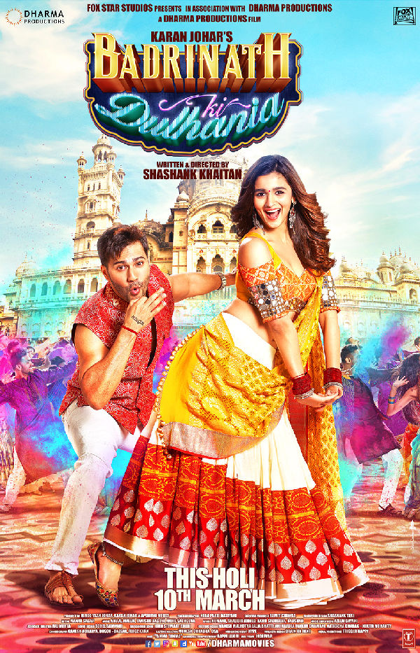 'Badrinath Ki Dulhania' movie poster