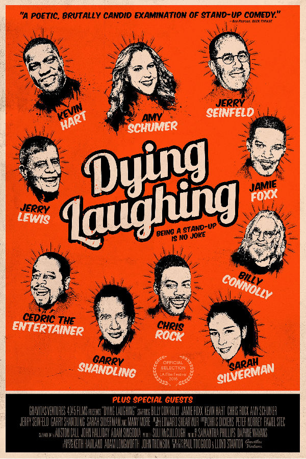 'Dying Laughing' movie poster