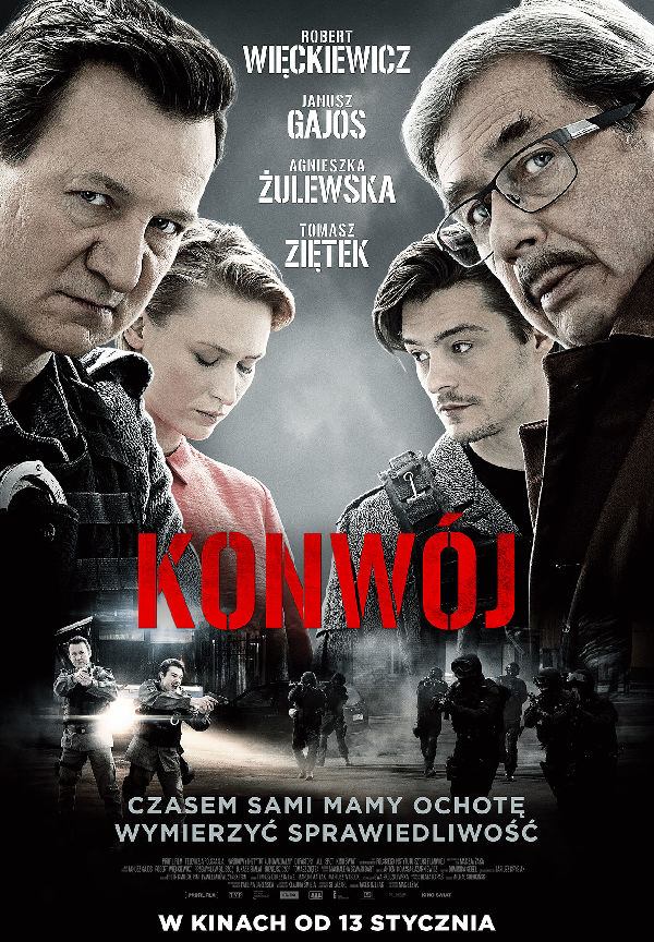 'Konwój' movie poster