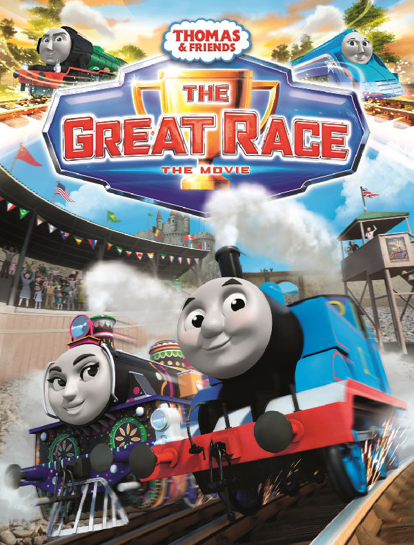 'Thomas and Friends: The Great Race' movie poster