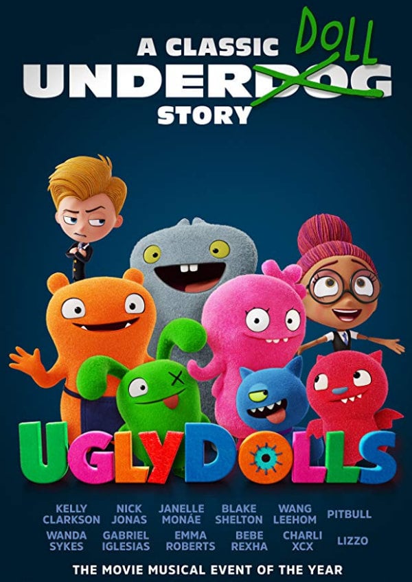 'UglyDolls' movie poster