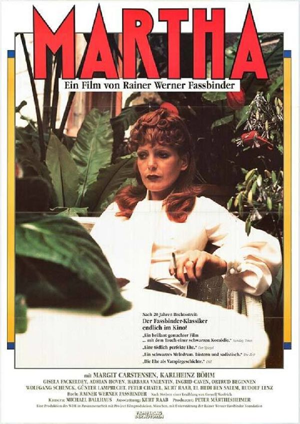 'Martha (1974)' movie poster