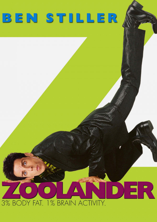 'Zoolander' movie poster