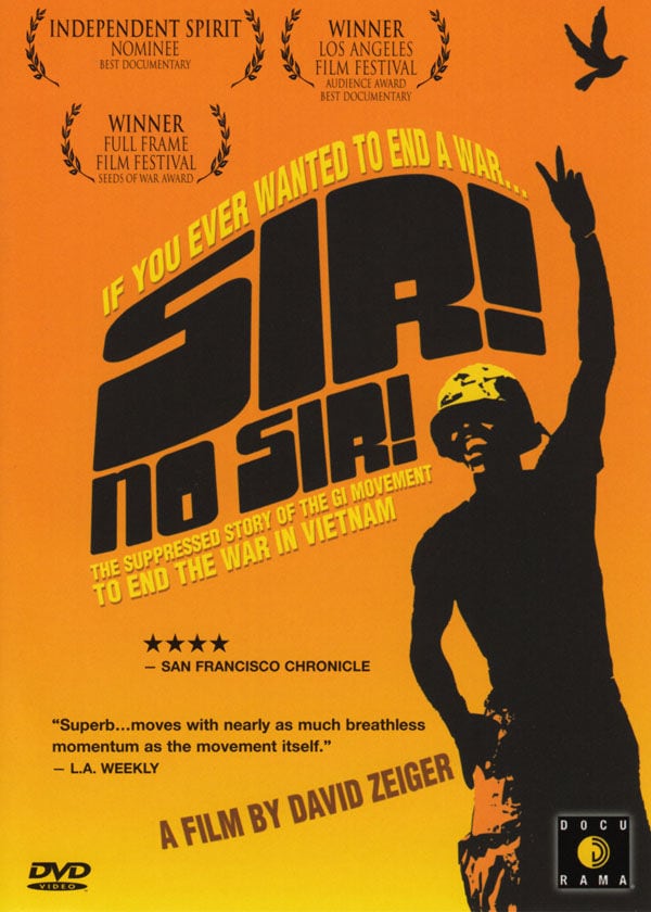 Sir! No Sir! showtimes