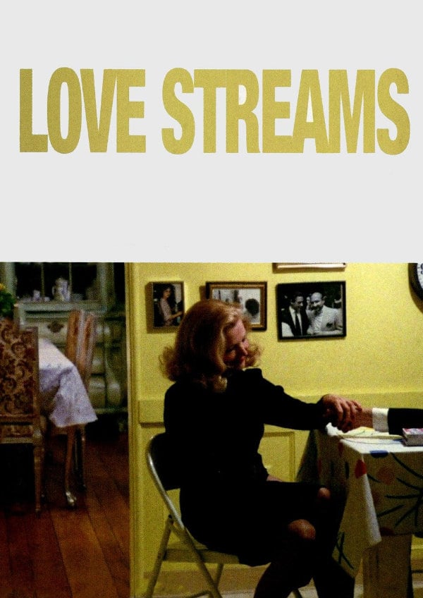 'Love Streams' movie poster