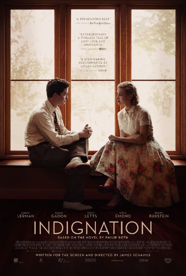 Indignation showtimes