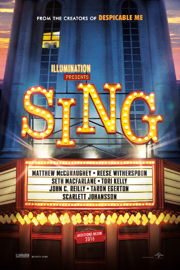 Sing 3D showtimes