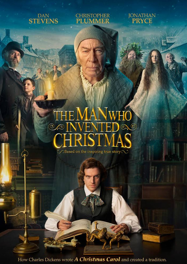 'The Man Who Invented Christmas' movie poster