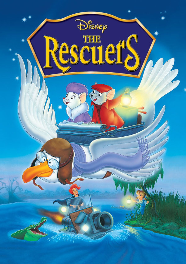 'The Rescuers' movie poster