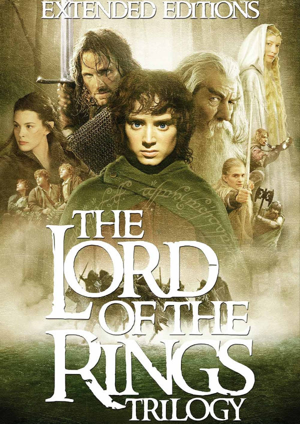 'The Lord Of The Rings Trilogy (Extended Editions)' movie poster