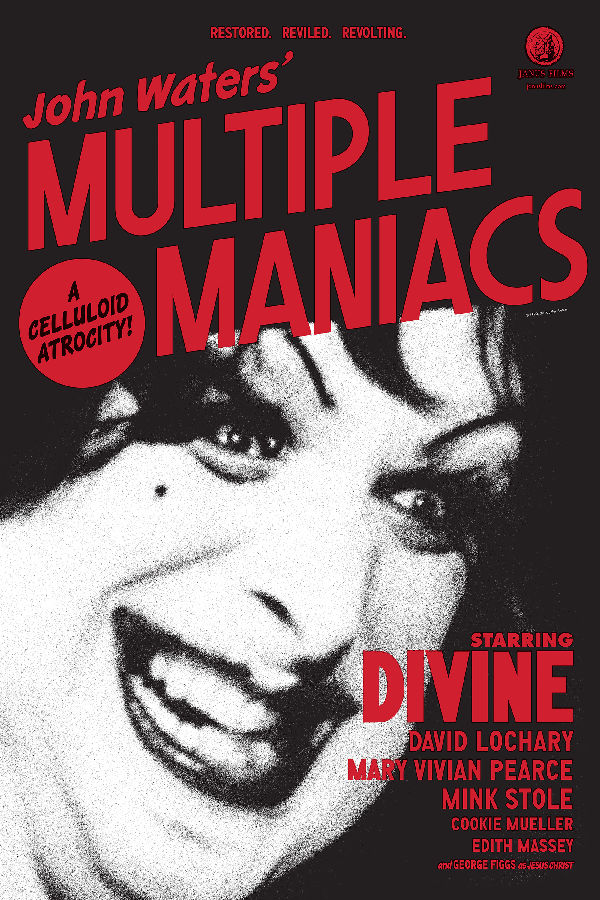 'Multiple Maniacs' movie poster