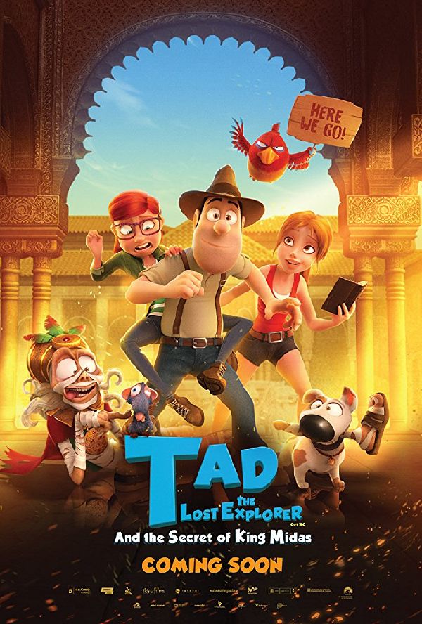 'Tad The Lost Explorer And The Secret Of King Midas' movie poster