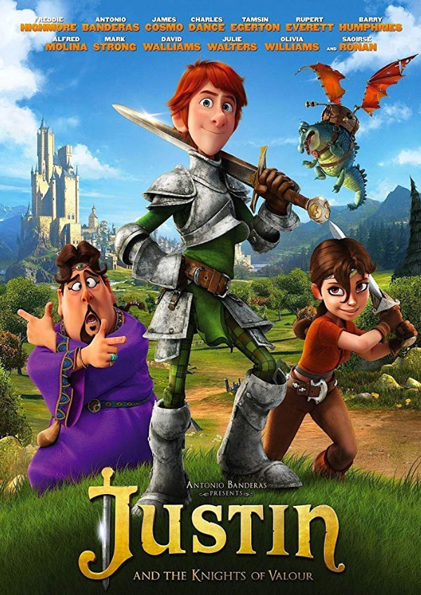'Justin And The Knights Of Valour' movie poster