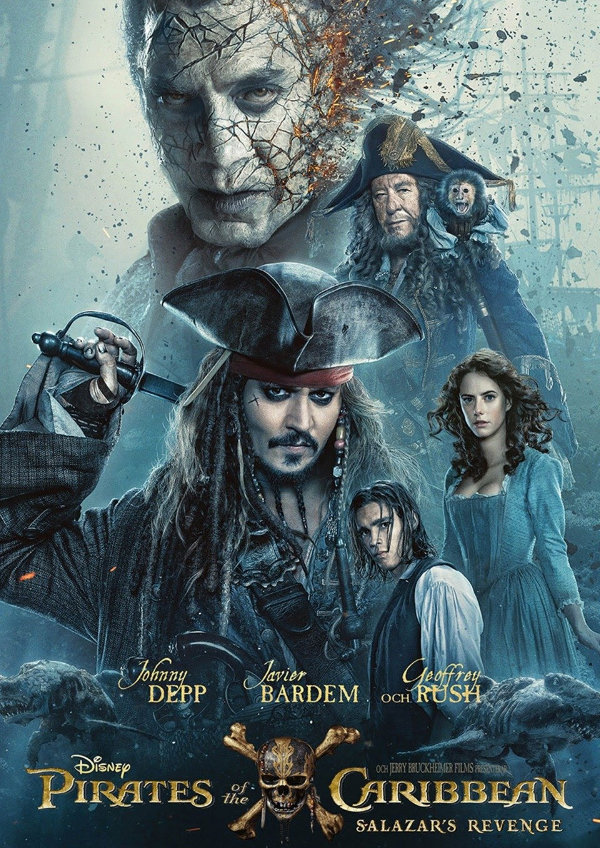 'Pirates of the Caribbean: Salazar's Revenge' movie poster