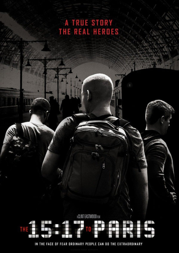'The 15:17 To Paris' movie poster