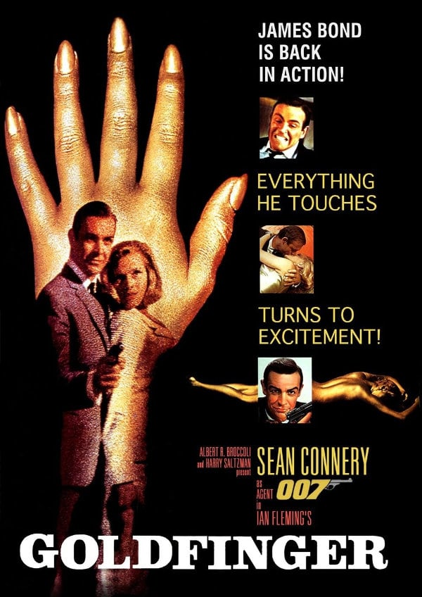 'Goldfinger' movie poster