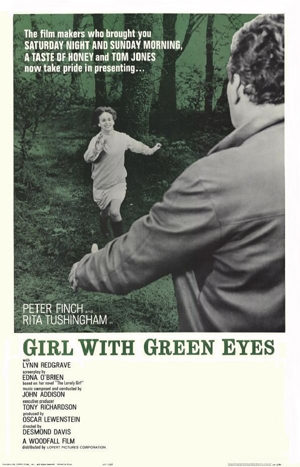 'Girl With Green Eyes' movie poster