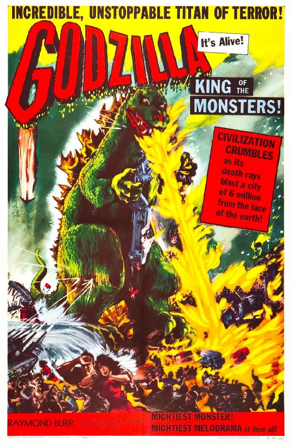'Godzilla (Gojira)' movie poster