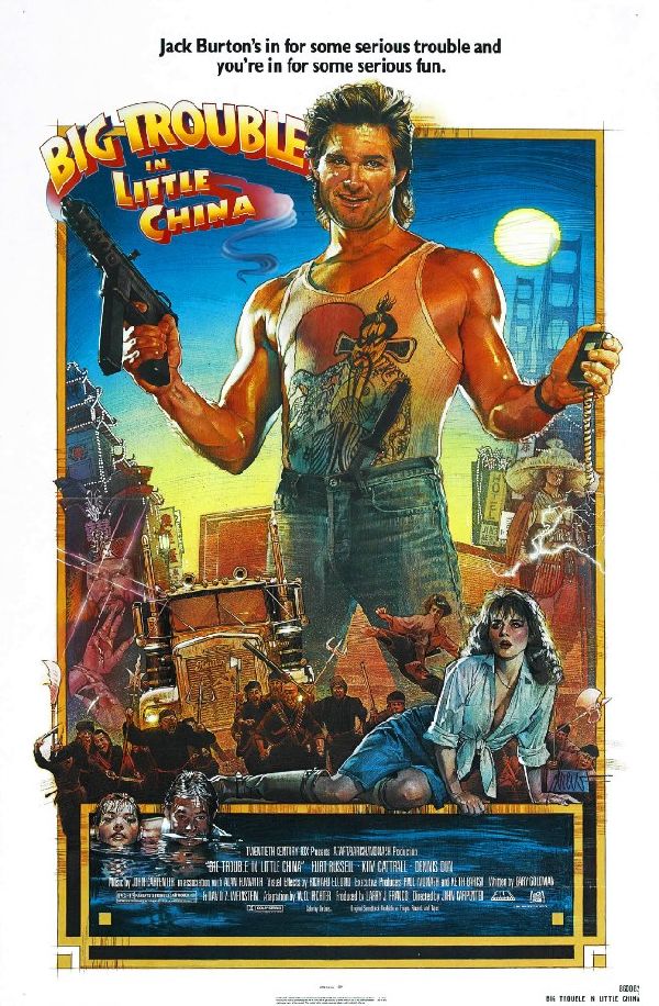 'Big Trouble in Little China' movie poster
