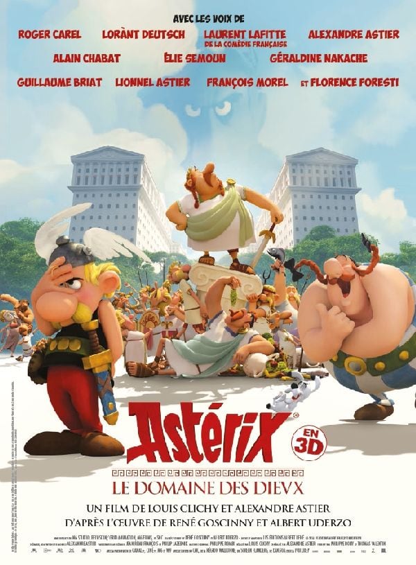 'Asterix: The Mansions Of The Gods' movie poster
