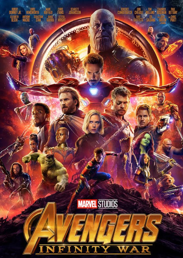 'Avengers: Infinity War' movie poster