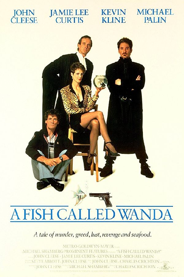 'A Fish Called Wanda' movie poster