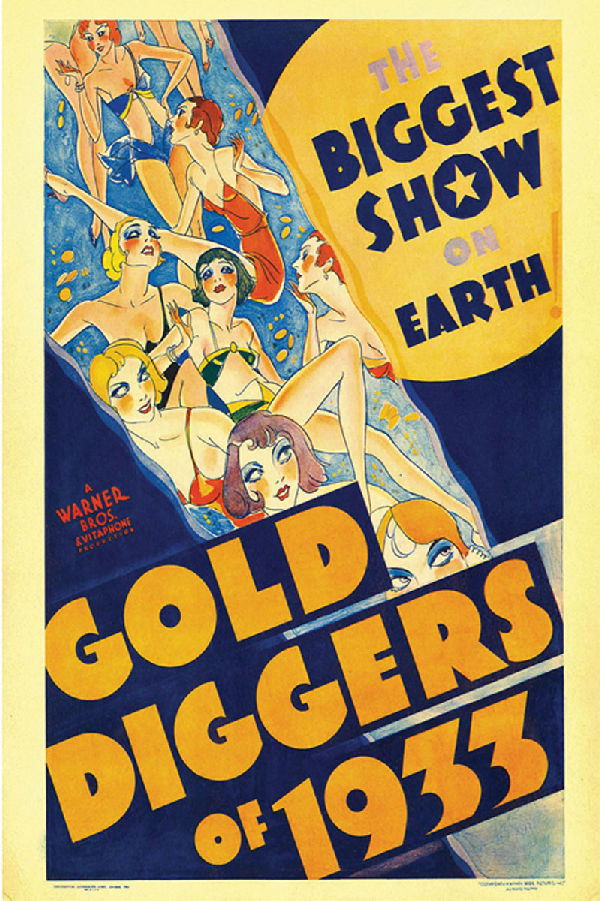 'Gold Diggers Of 1933' movie poster