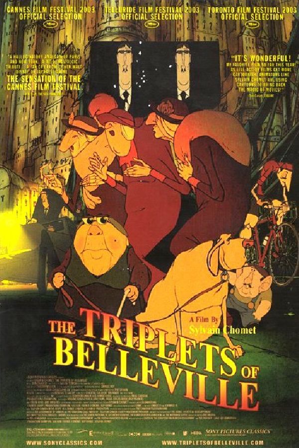 'Belleville Rendez-Vous' movie poster