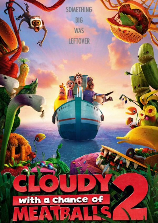 'Cloudy With A Chance Of Meatballs 2' movie poster