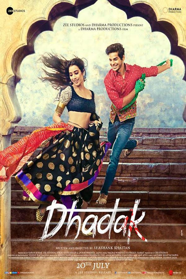 'Dhadak' movie poster