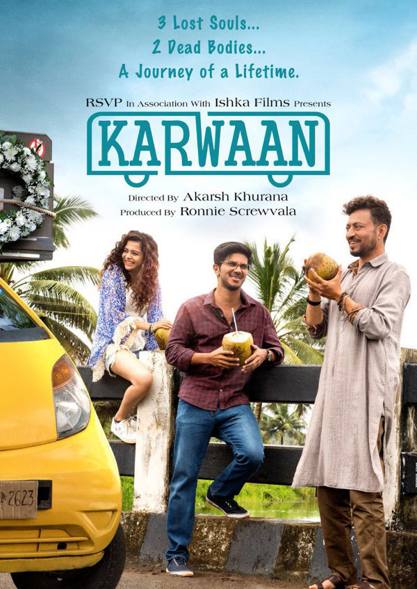 'Karwaan' movie poster