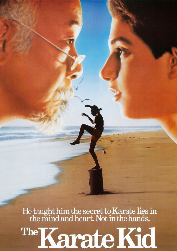 'The Karate Kid (1984)' movie poster