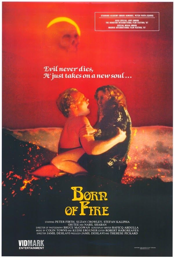 'Born Of Fire' movie poster