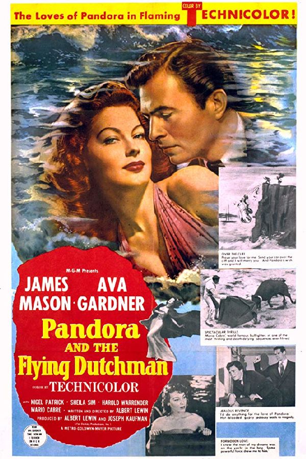 'Pandora And The Flying Dutchman' movie poster