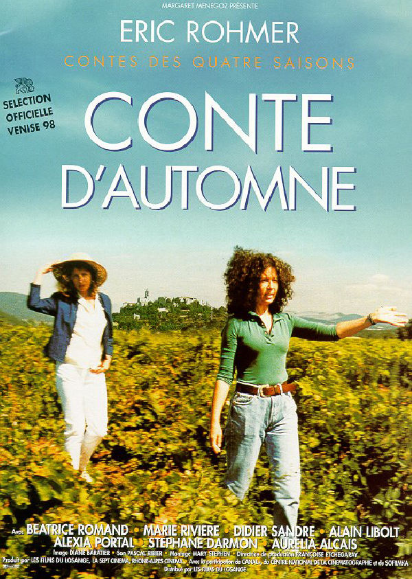 'An Autumn Tale (Conte D'Automne)' movie poster