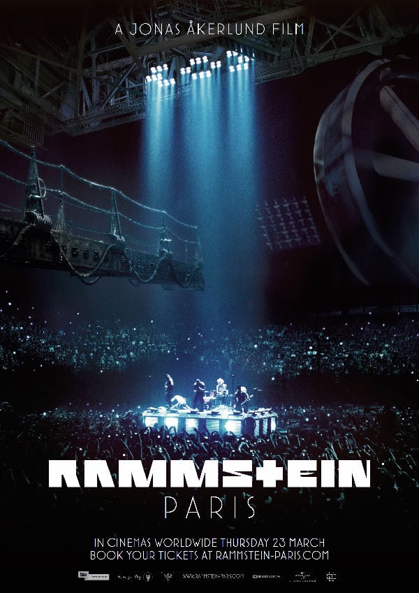'Rammstein: Paris' movie poster