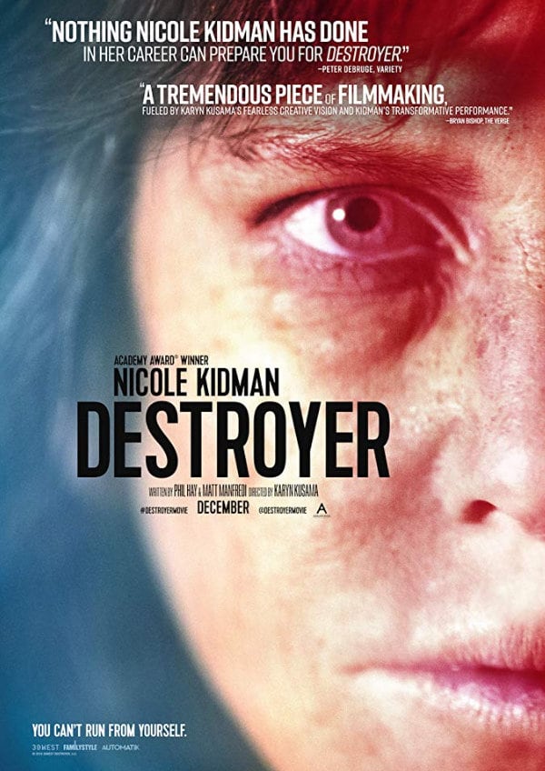 'Destroyer' movie poster