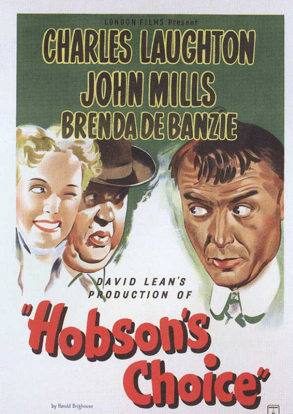'Hobson's Choice' movie poster