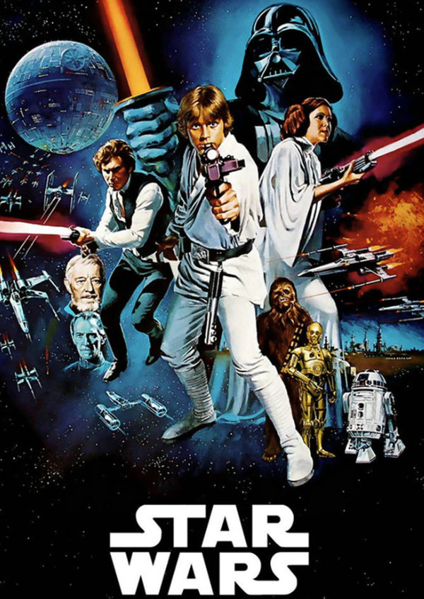 'Star Wars: Episode IV - A New Hope' movie poster