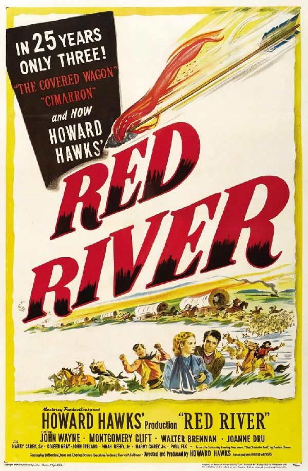 'Red River' movie poster