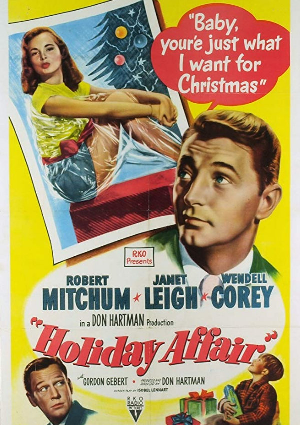 'Holiday Affair' movie poster