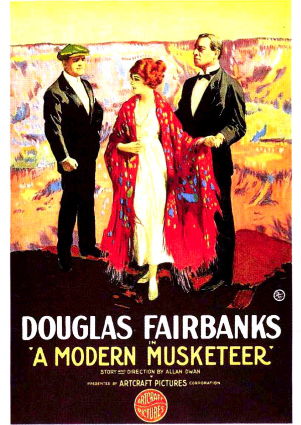 'A Modern Musketeer' movie poster