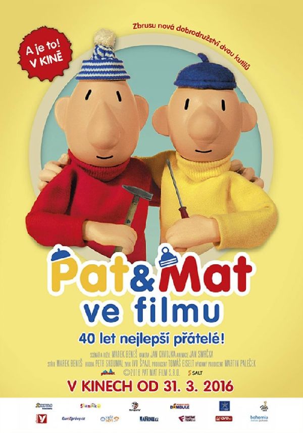 'Les nouvelles aventures de Pat et Mat' movie poster