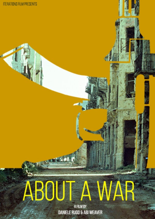 'About A War' movie poster