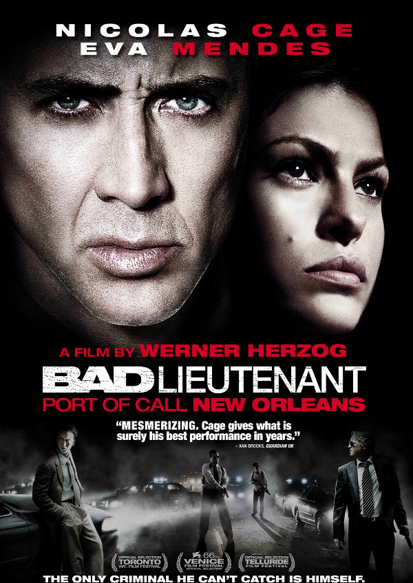 'Bad Lieutenant: Port of Call New Orleans' movie poster