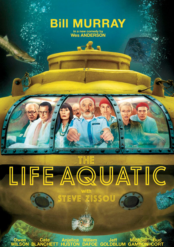'The Life Aquatic with Steve Zissou' movie poster