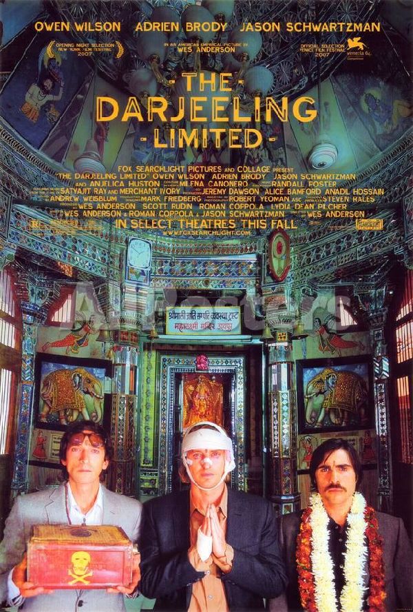 'The Darjeeling Limited' movie poster